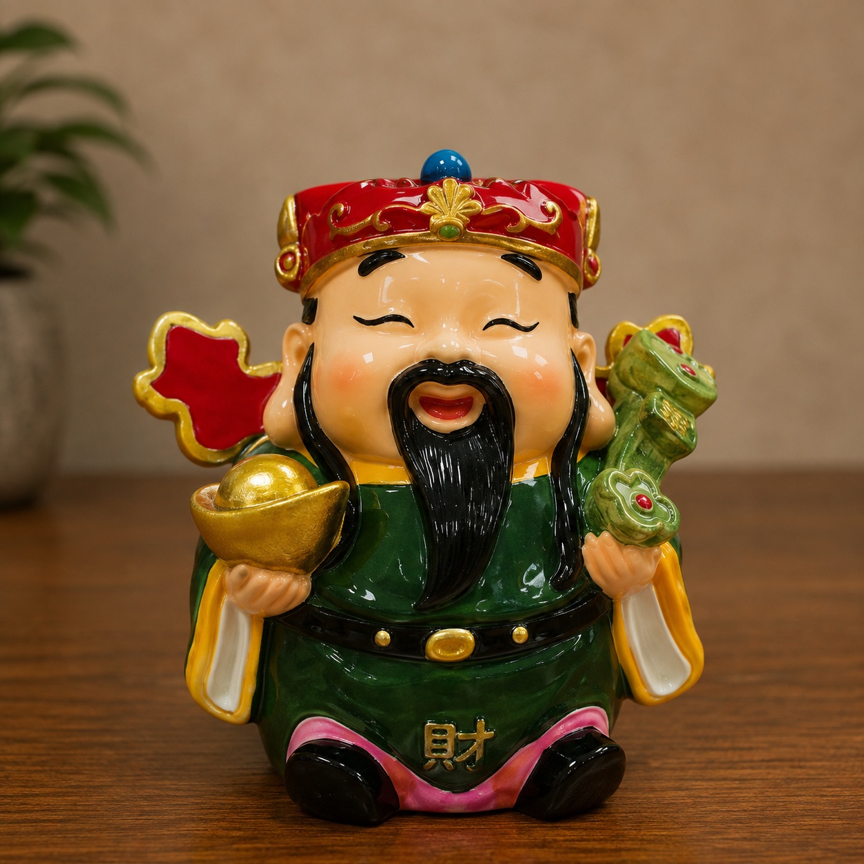 Chinese God Showpiece